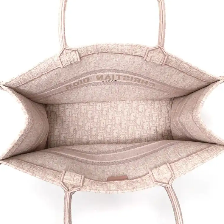 Cheap Dior Oblique Pink Book Tote Motif Canvas 0616 Luxury